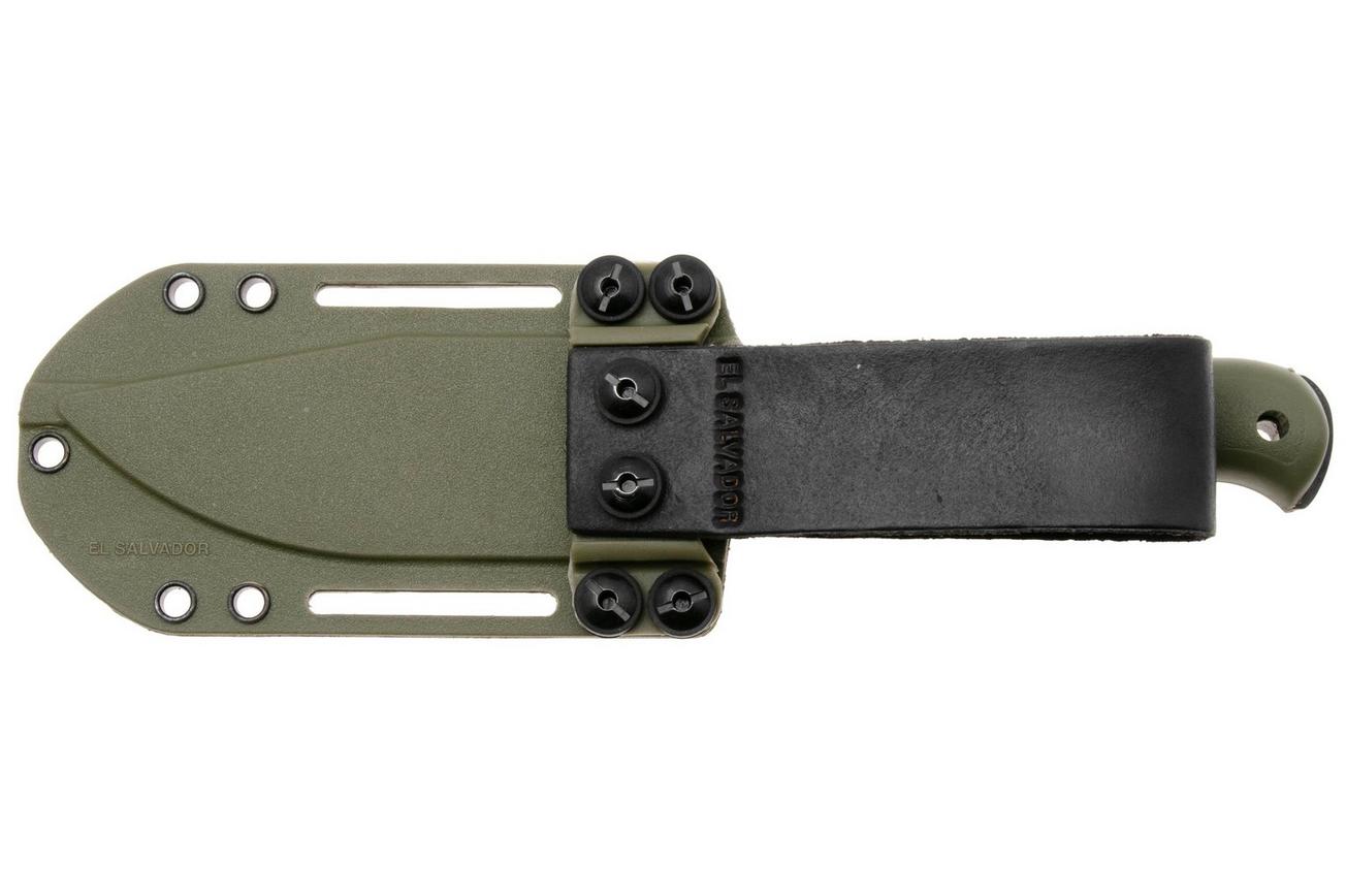 Condor Fighter Knife CTK1831-4.9AGHC Cerakote 1075, Army Green Polypropylene, vaststaand mes