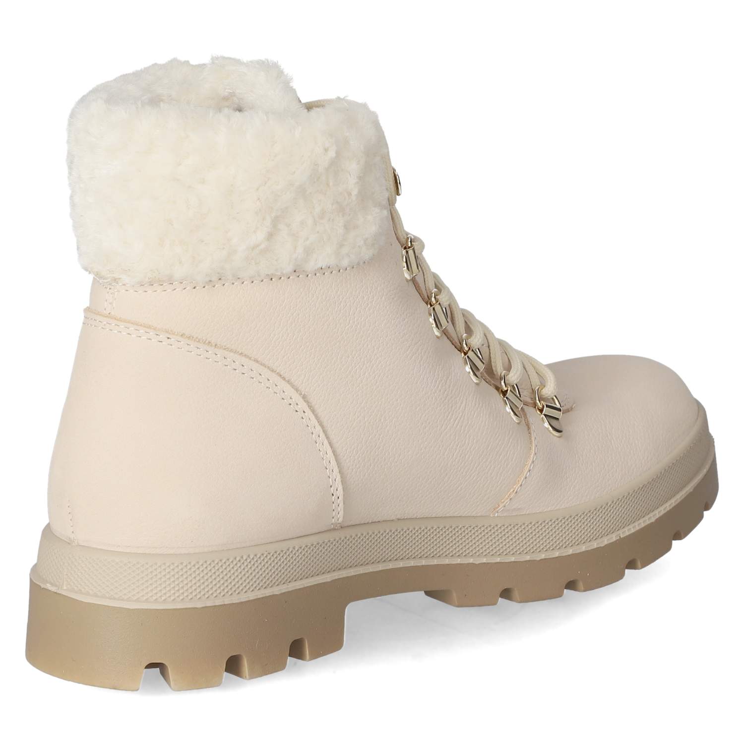 Beliana Schnürstiefeletten - panna