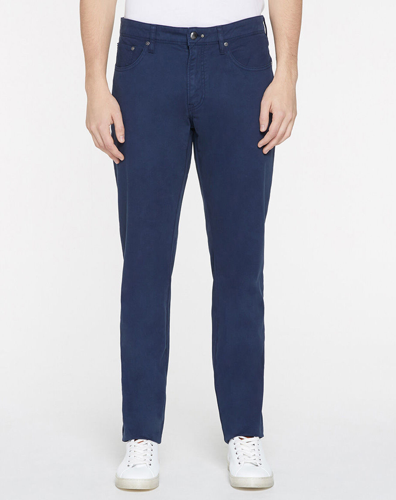 Hackett London Pantalon 5 Poches Armure bleu