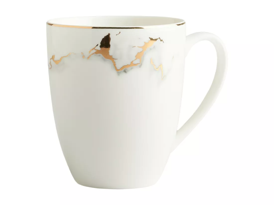 Tasse Marberis Blanc Moyen 10.5 x 9 x 12