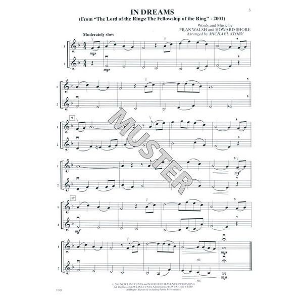Alfred Music Publishing Movie Duets For All Violin