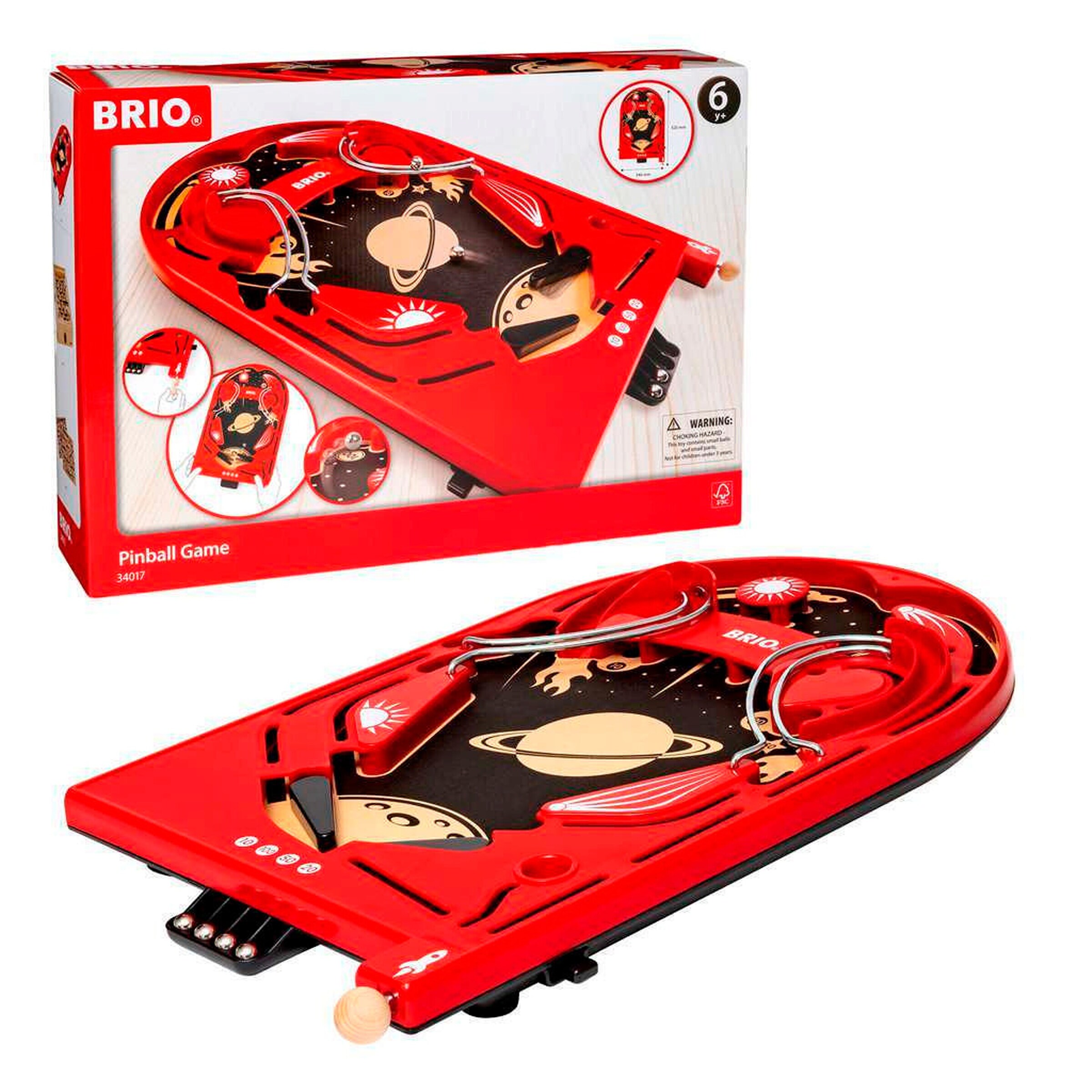 BRIO Holz-Flipper Space Safari