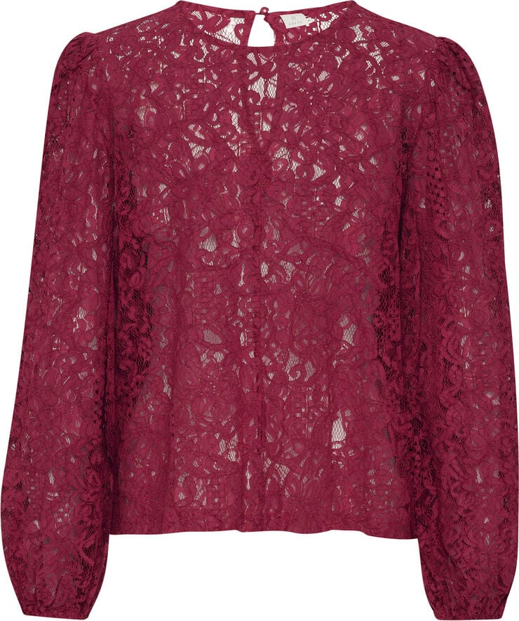 Kaffe KAlanice Blouse Rumba red