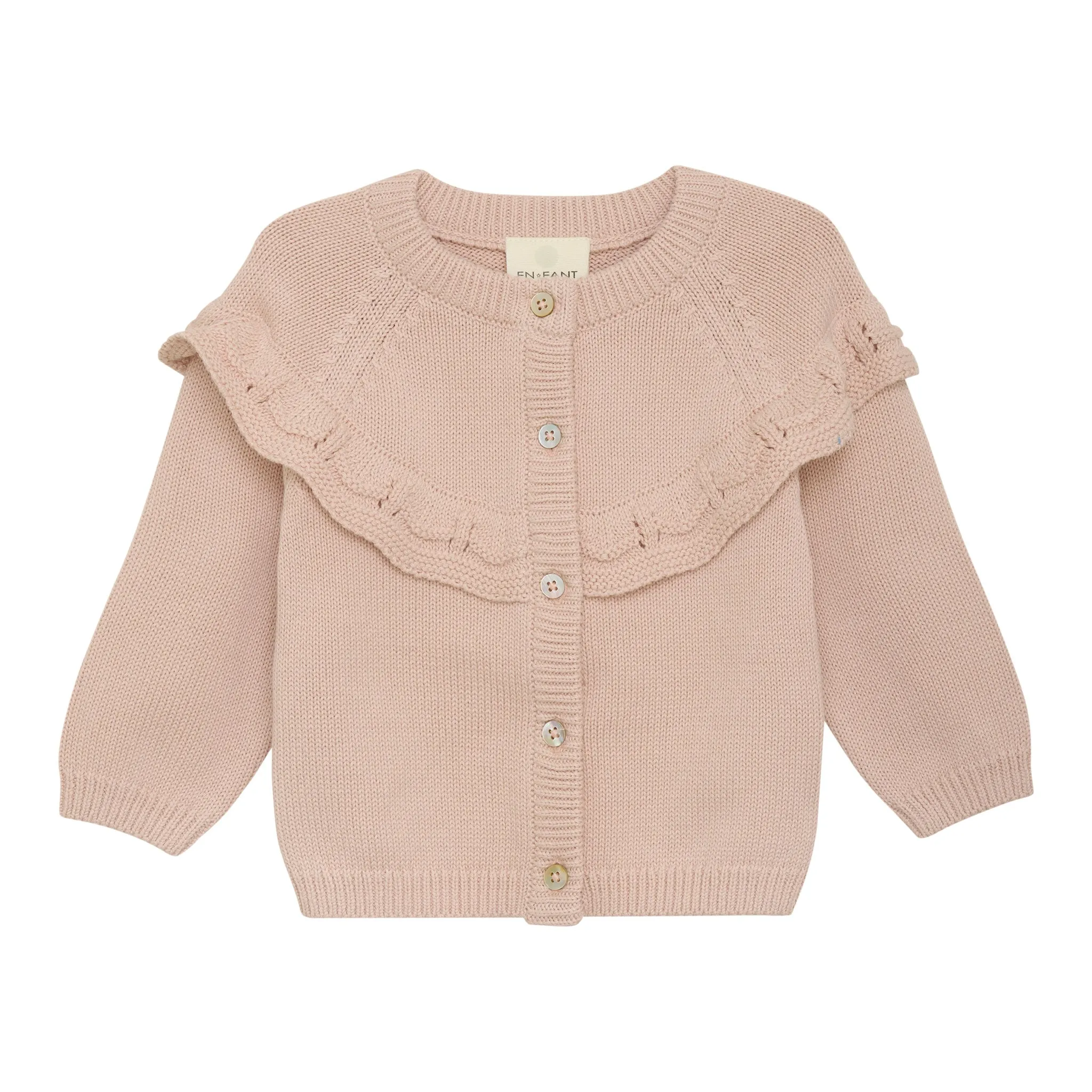 En Fant Cardigan Tricot Pêche 6-24mois