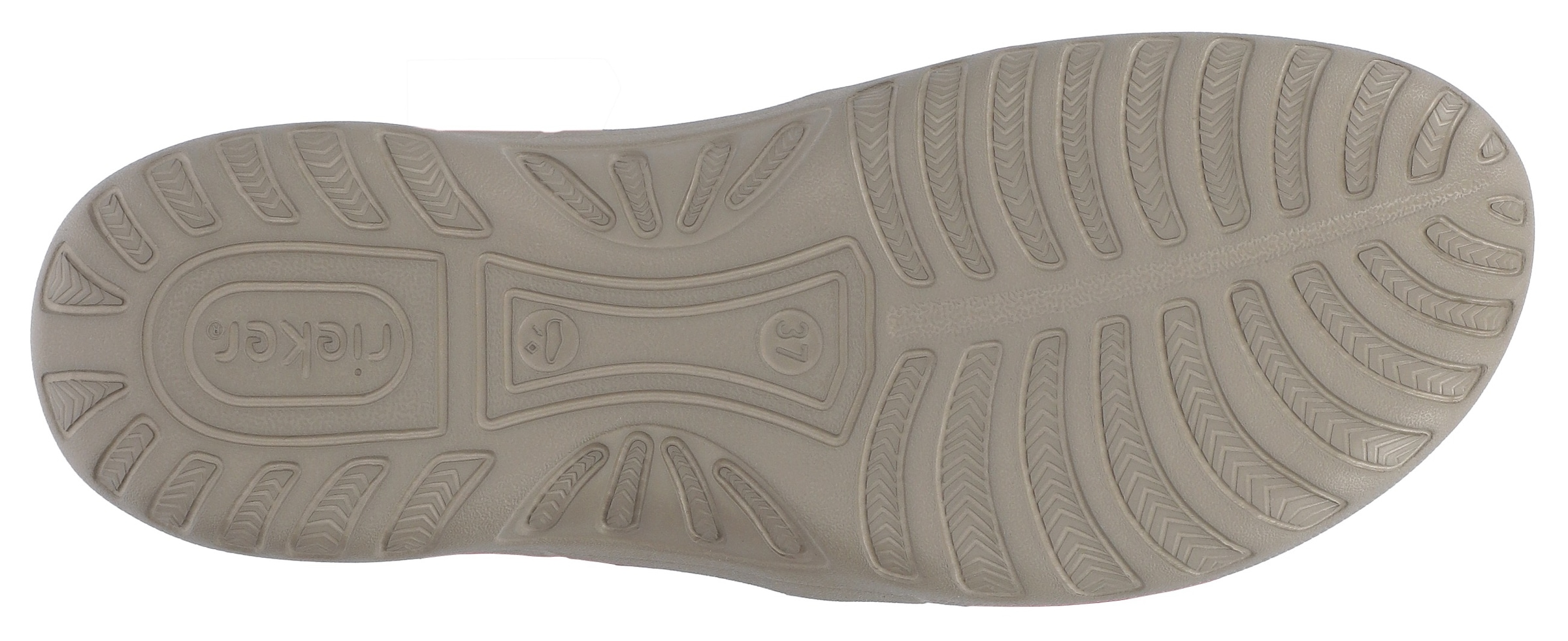 Rieker Riemchensandale  , Sommerschuh, Sandalette, Keilabsatz, mit Gummizügen