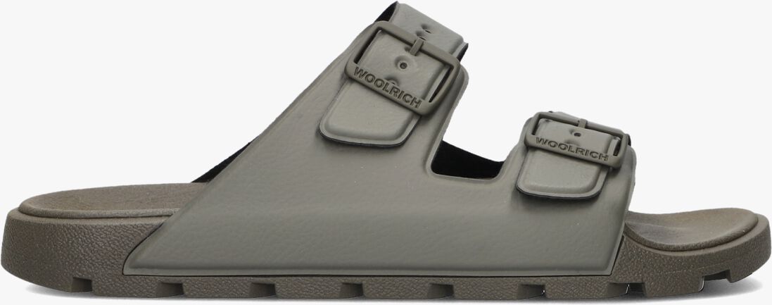grijze woolrich slippers two bands sandal man