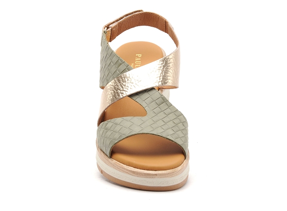 Paula urban nu pieds talons femme 27671 kaki