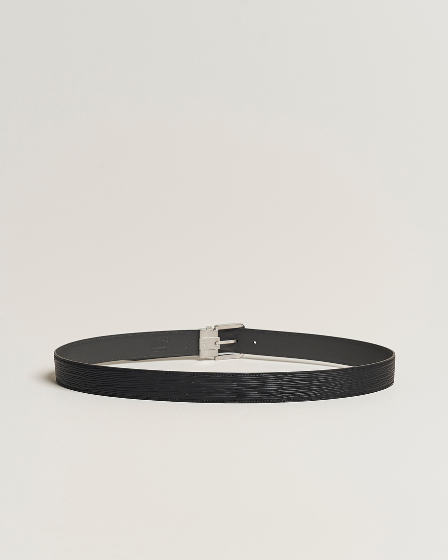 Montblanc 35mm Leather Belt Black