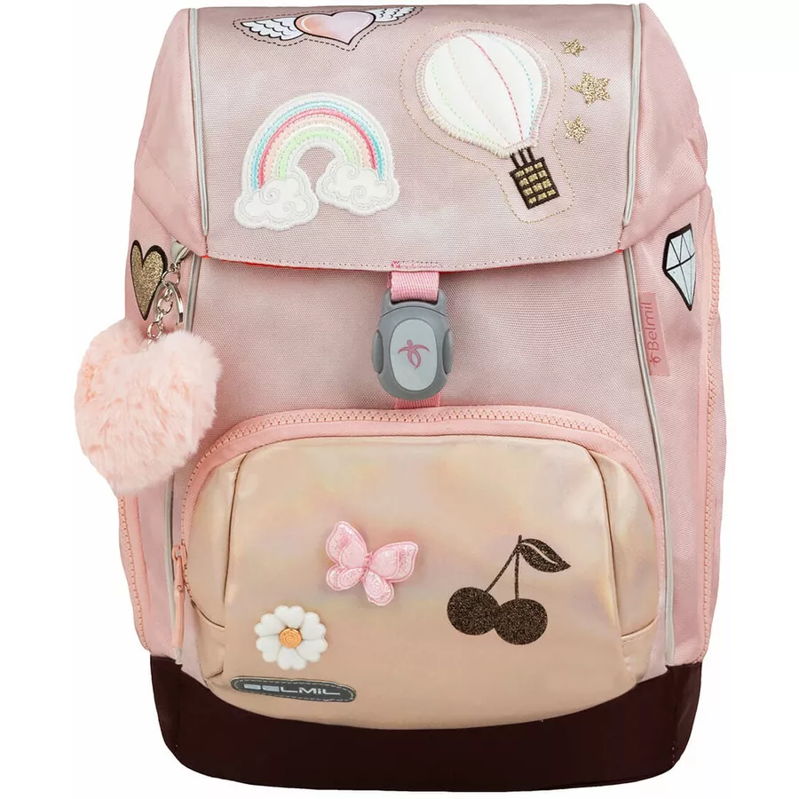 Belmil Schulranzen Premium Comfy Plus Set 5-teilig Glam