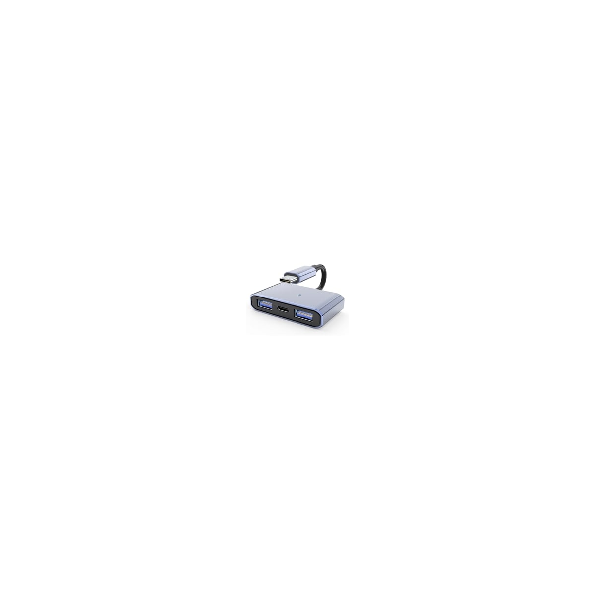 NÖRDIC USB-C hub 3 porter 2xUSB-A 3.1 5 Gbps 1xUSB-C PD10W 3.0