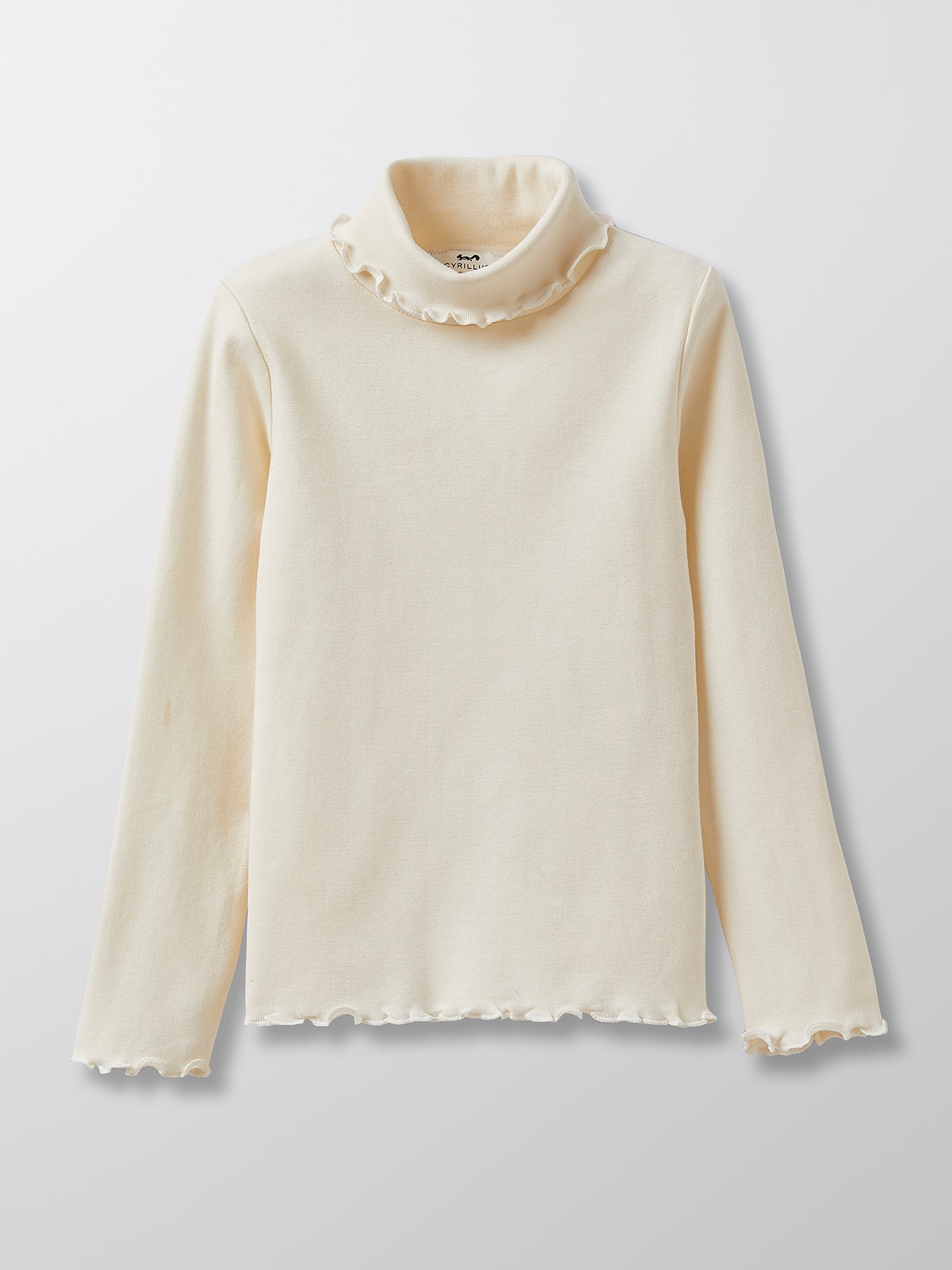 Sous-pull en coton bio Fille