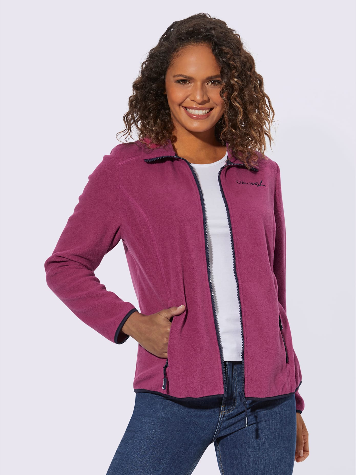 Veste polaire traitement contre les bouloches
