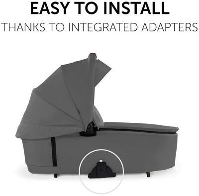 Hauck Walk N Care Liggedel, Dark Grey