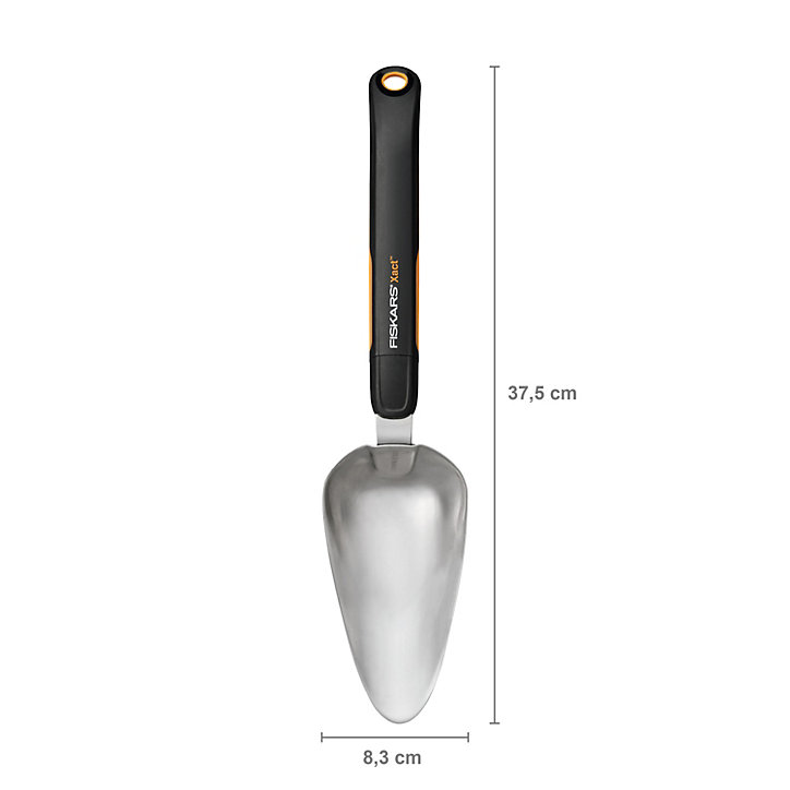 Déplantoir acier inox Fiskars Xact™ L.37,5 cm