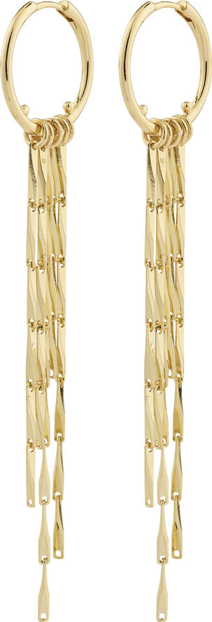 Pilgrim CONNECT recycled earrings gold-plated Guld