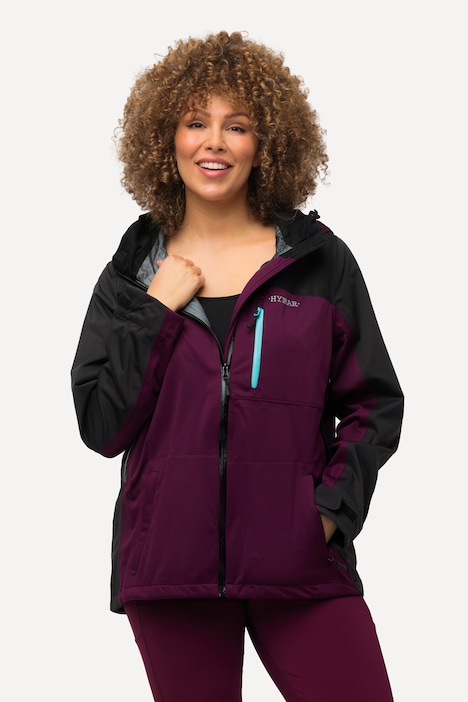 HYPRAR Funktionsjacke, wasserdicht, Kapuze