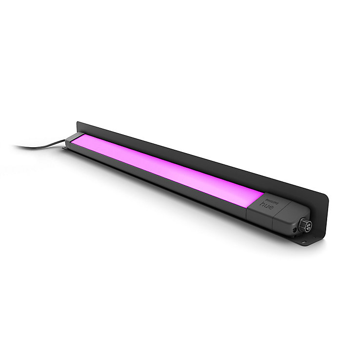 Luminaire Amarant connectée Philips Hue IP65 1420lm 12,6 x 88 cm noir