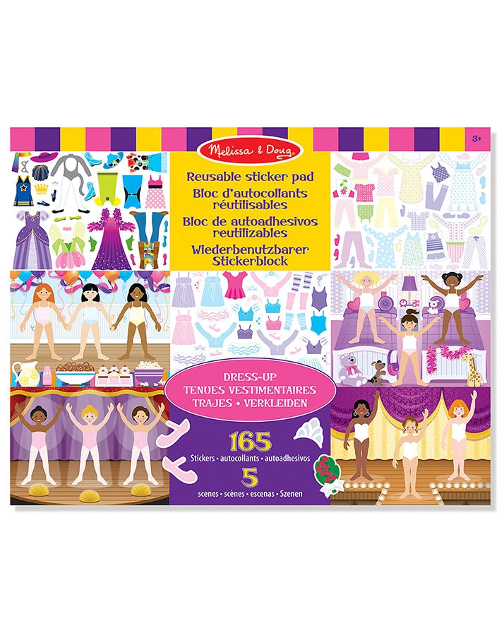 Sticker-Spiel DRESS UP mehrteilig