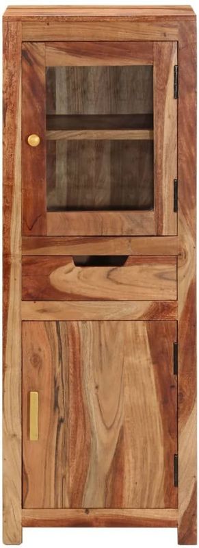 VidaXL Hoge Kast 40x34x110 cm Massief Sheeshamhout