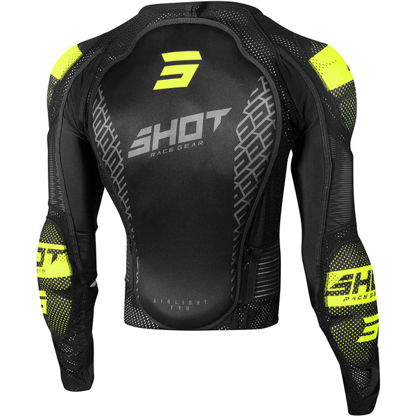 Shot - Gilet Airlight 2.0 Noir / Jaune