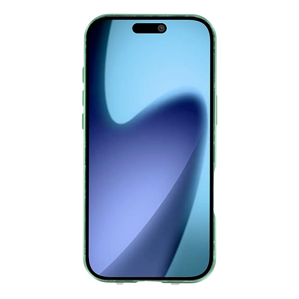 iPhone Air Magnetische Alu Schutzhülle mit Panzer Glas Backcover   Displayschutz (Magnet-Technologie) - Grün