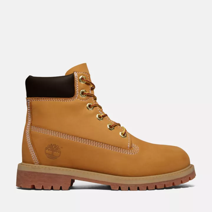 6-inch Boot Timberland Premium junior en jaune