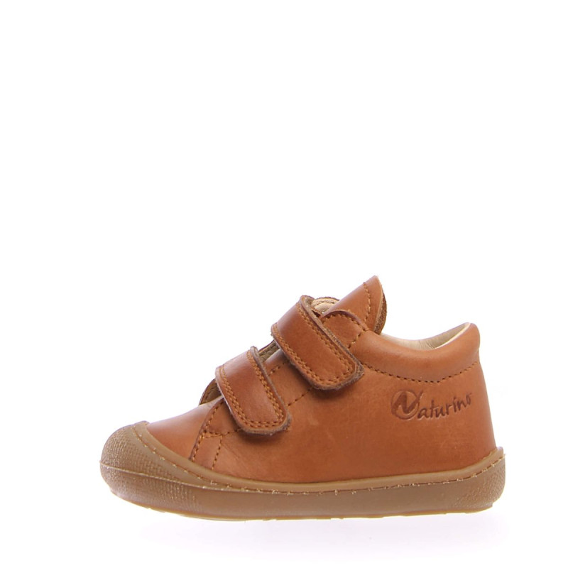 Naturino Naturino Cocoon Velcros Fourré Cognac