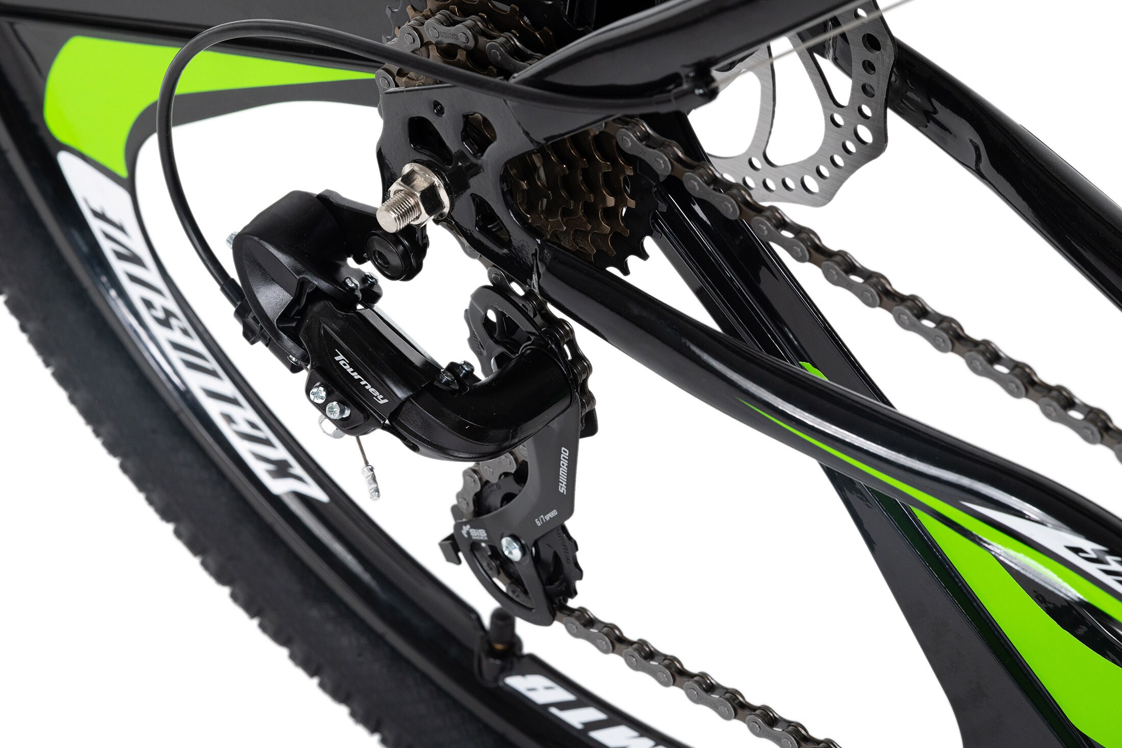 KS Cycling Mountainbike Hardtail 26 Zoll Sharp schwarz-grün
