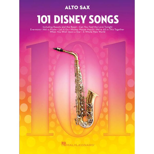 Hal Leonard 101 Disney Songs Alto Sax