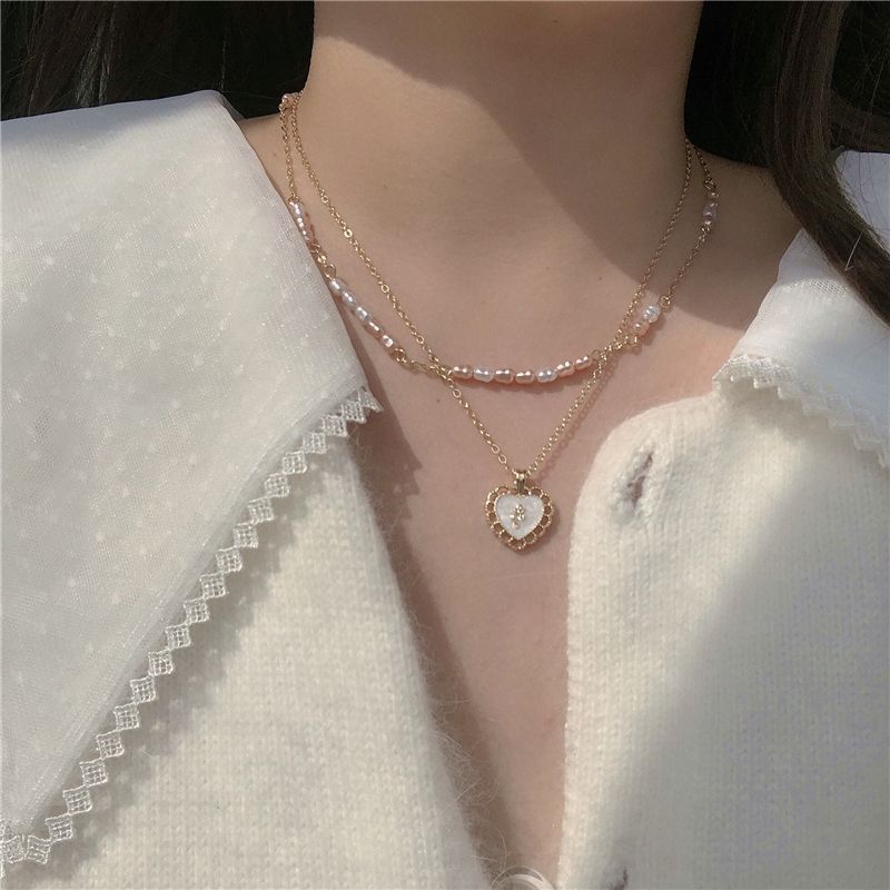 Studio Nana - Hartvormige hanger ketting