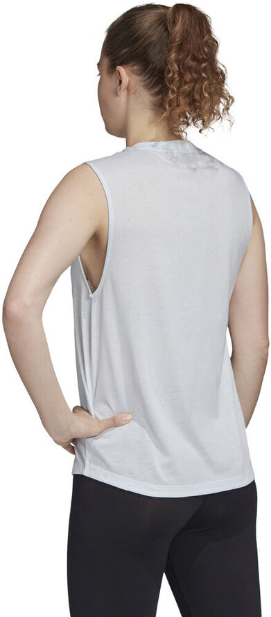 adidas Must Haves Badge of Sport tanktop Hvid
