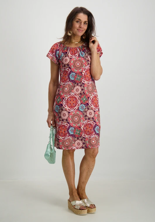 Geisha Jurk all-over print 47134-60 MAY