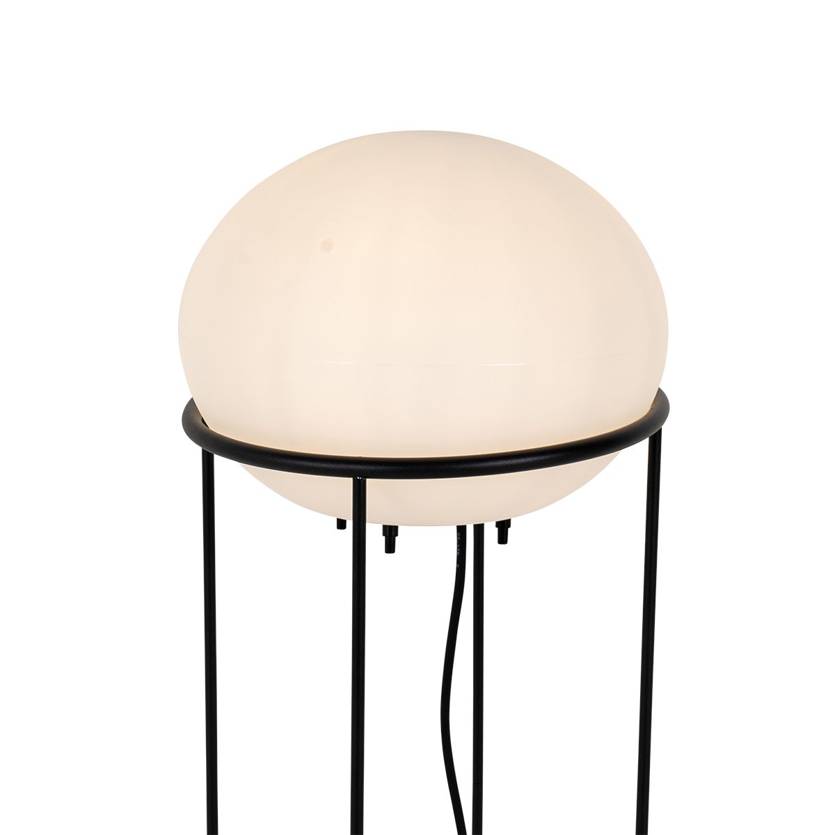 Design buiten vloerlamp zwart - Jannie