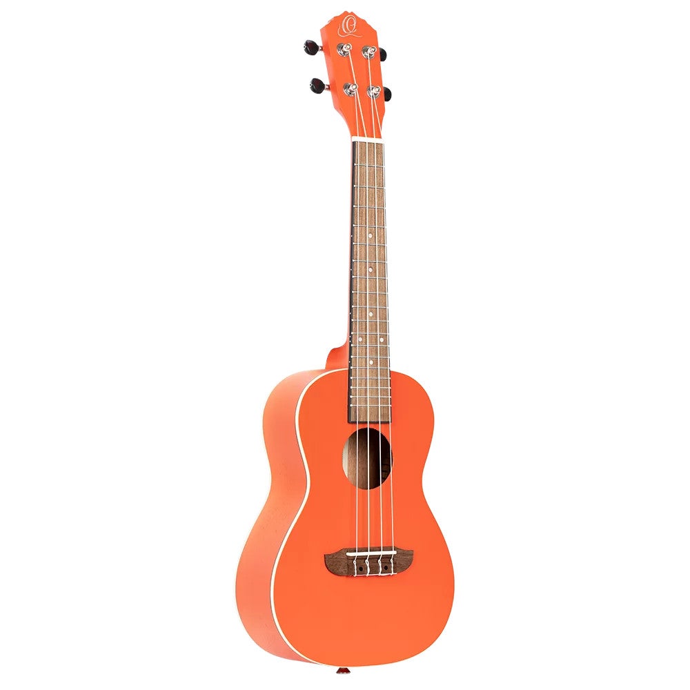 Ortega RUPUKI Earth Series Concert Size Ukulele Pumpkin Orange concert ukelele