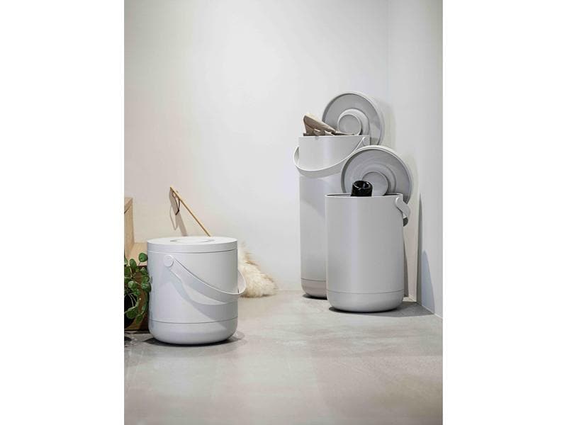 Zone Denmark Abfalleimer Circular 35 l, Grau Mülleimer