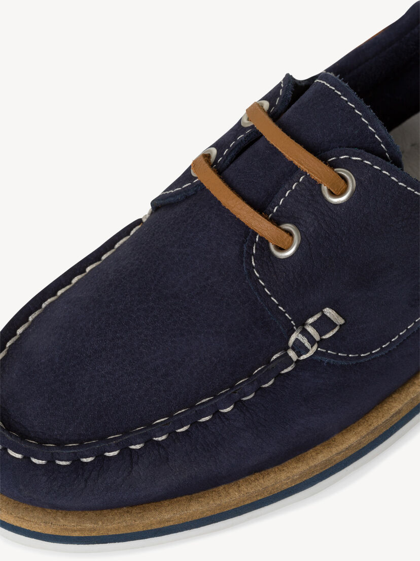 Leren Mocassin - blauw