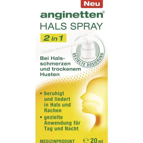 anginetten Hals Spray 2in1