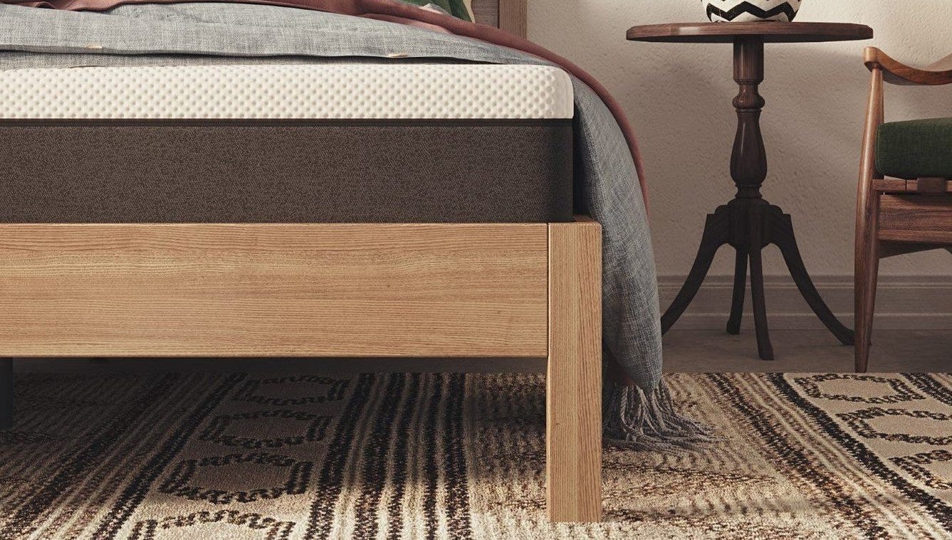 Emma Classic Holzbett Exklusivangebot - 160x200cm (mit Kopfteil)