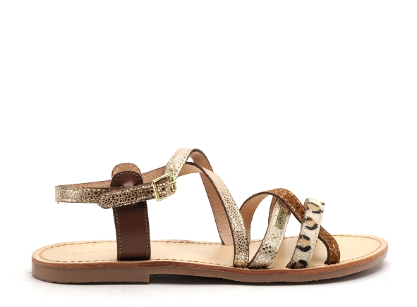 Les tropeziennes nu pieds plats femme hapaxgum f multicolore