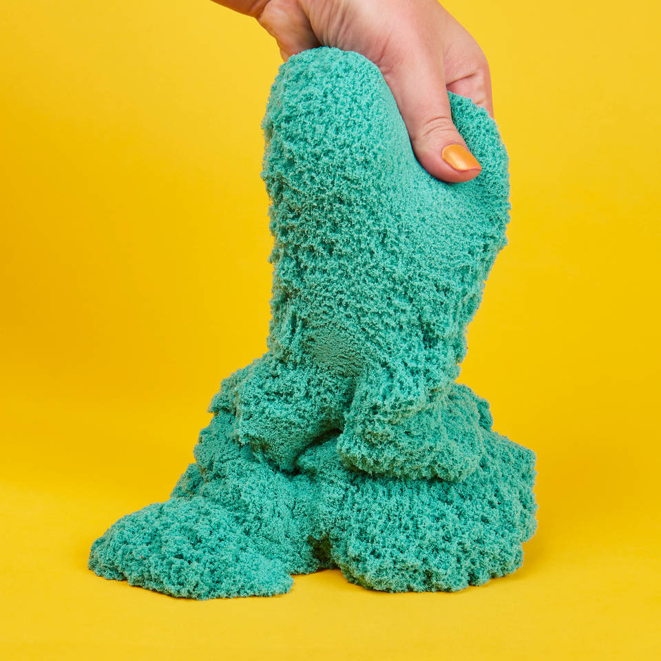 Kinetic Sand speelzand - 907 gram - blauwgroen