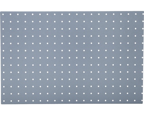 Pegboard 600x380x10 mm zilvergrijs