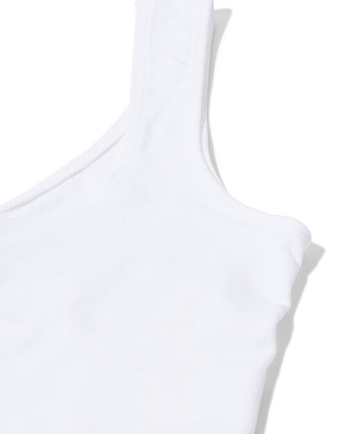 brassière sans coutures femme non préformée blanc