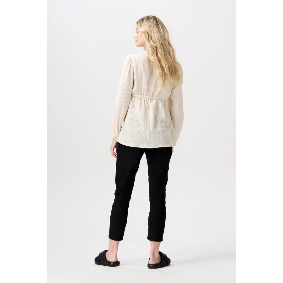 Noppies Bluse Joy Whitecap Gray