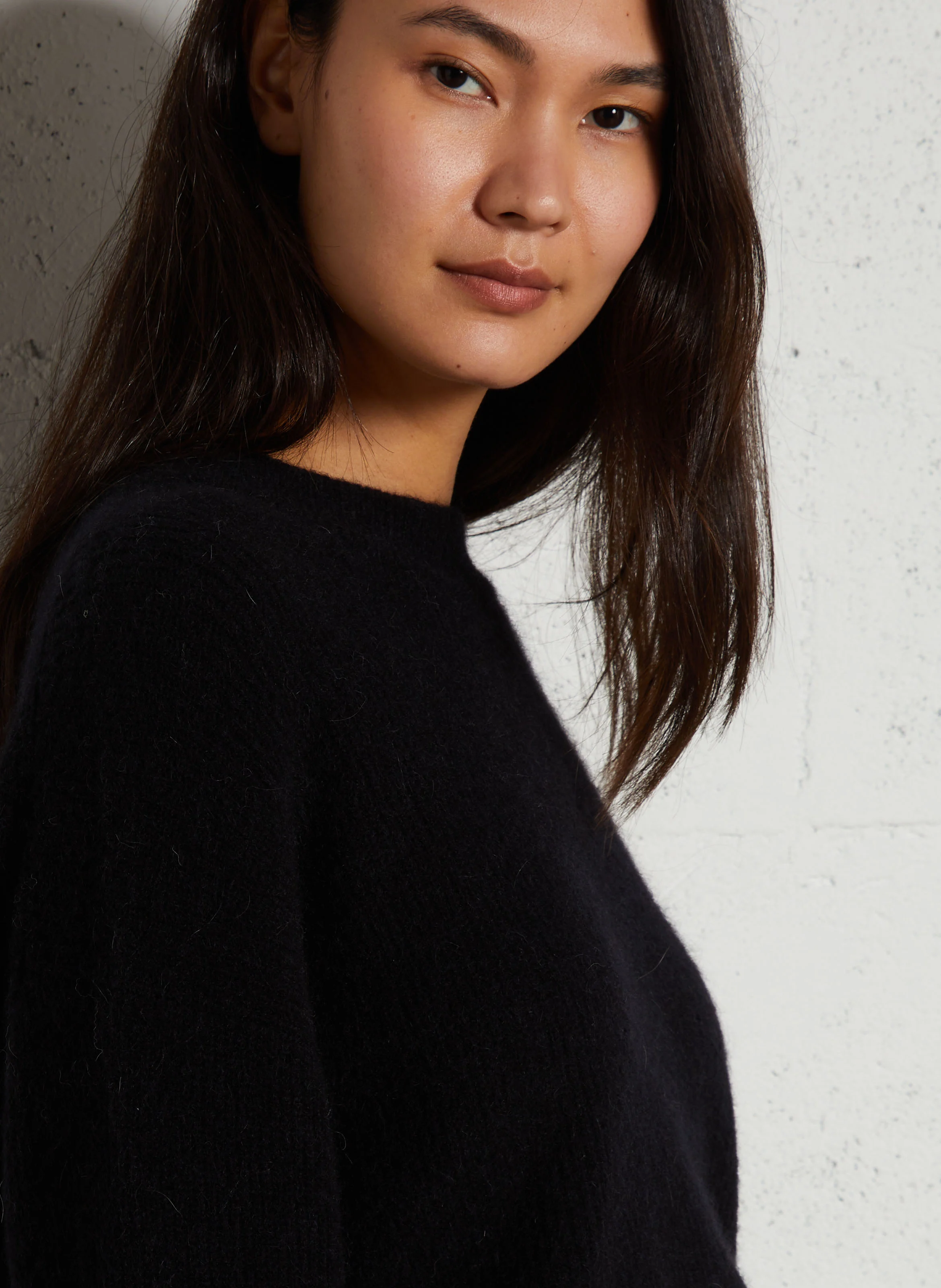 PUMPKIN - Pull col rond ample | Noir