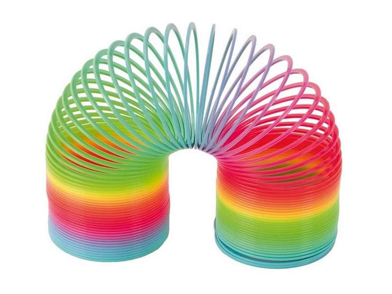 Goki Treppenläufer Rainbow Bunte Spirale aus Kunststoff