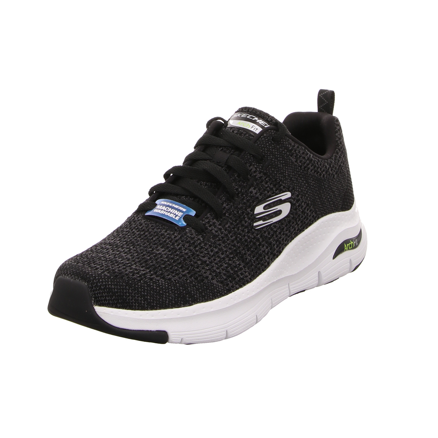 SKECHERS  Sneaker schwarz