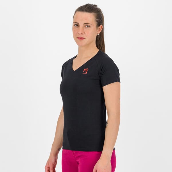T-shirt randonnée KARPOS GENZ W T-SHIRT BLACK