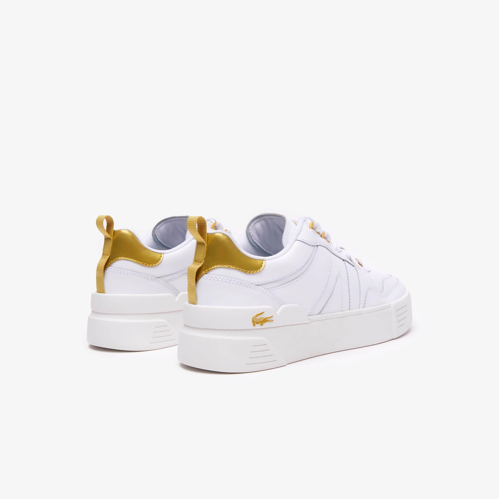 Sneakers L002 femme Lacoste en cuir Sneakers - Blanc - Lacoste - Femme