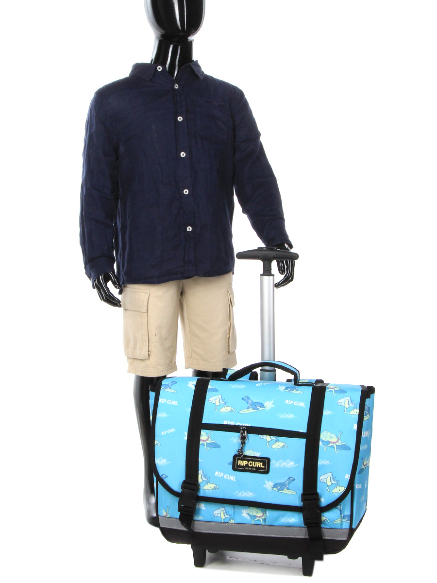 Cartable À roulettes Rip Curl Animal Ocean Wheeley Satchel 38 cm
