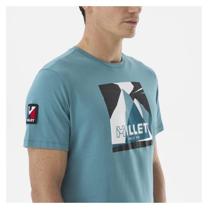 T-Shirt Manches Courtes Millet Heritage Bleu